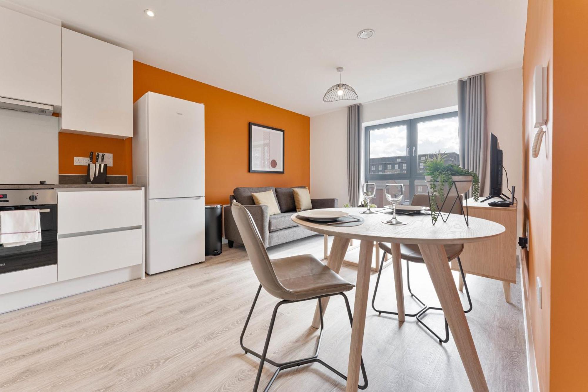 Stayzeni, Hardwick House Derby Modern 1 Bed Flat Eksteriør bilde